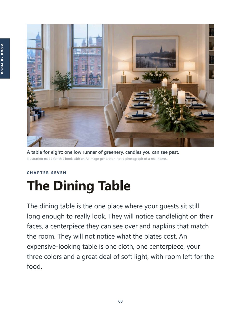 Chapter 7: a dining table for eight